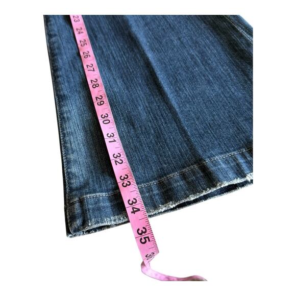 Goldsign VTG Jeans Women’s Flare Denim Preppy Distressed Sample 28 Y2K - Picture 8 of 11